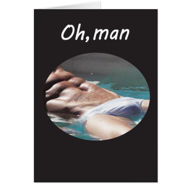 Carte d'homme (Devant)