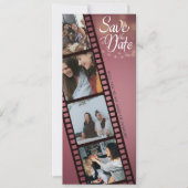 Carte d'honneur avec collage de 4 photos (Devant)