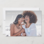 Carte d'honneur du Rose Dusty Faded (Devant)