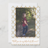 Carte d'honneur Proposition de frontière réglable (Devant)