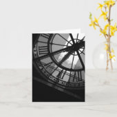 Carte d'horloge du Musée d'Orsay (Fleur jaune)