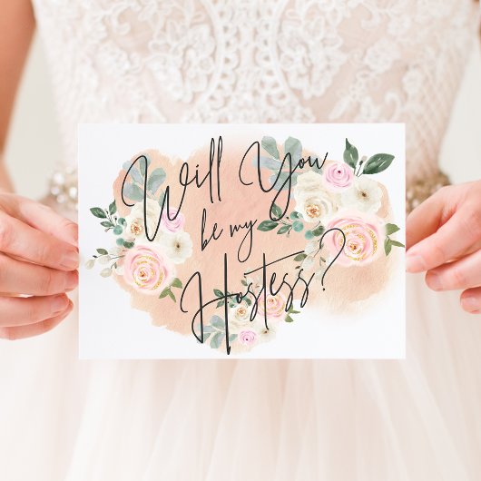 Carte d'hôte Dreamy Floral V2