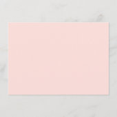 Carte d'hôtel RUSTIC KRAFT CASCATH FLOWERS (Dos)