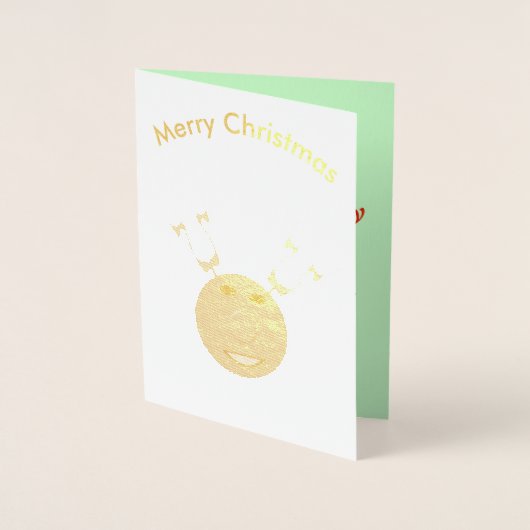 Carte d'huile CyberNoël Reindeer (Devant)