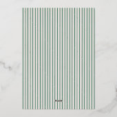 Carte d'huile de canne d'hiver Golden Doodle (Verso)