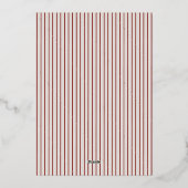 Carte d'huile de canne d'hiver Golden Doodle (Verso)