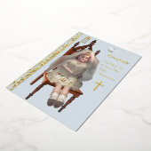 Carte d'huile de première communion de poupée anti (Rotation)