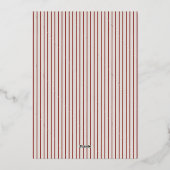 Carte d'huile d'hiver Golden Retriever (Verso)