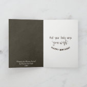 Carte d'Humour d'anniversaire de Van Gogh (Intérieur)