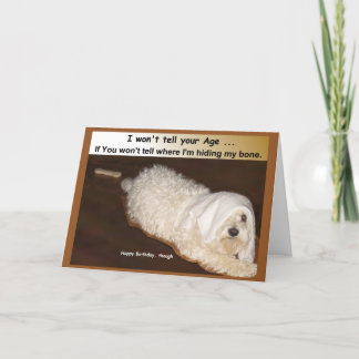 Carte d'Humour d'anniversaire maltaise pour Over t