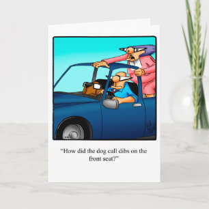 Carte d'humour drôle d'anniversaire pour eux