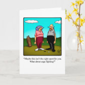 Carte d'humour pour anniversaire de mariage pour e (Fleur jaune)