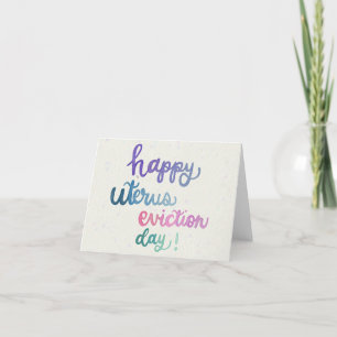 Carte d'hystérectomie