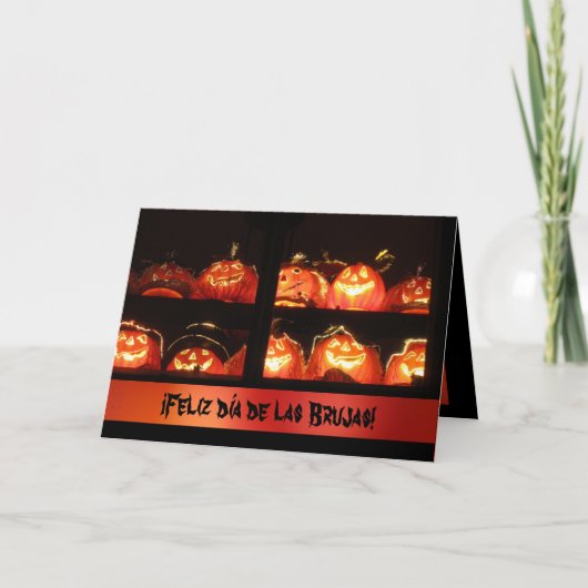 Carte - día de las Brujas de Feliz de ¡ ! (Devant)