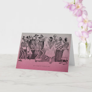 Carte Dia De Los Muertos Card - El jarabe en ultratumba