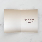 Carte Dia del Padre de découpage en bois (Intérieur)