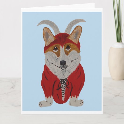 Carte Diable Corgi (Devant)