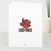 Carte Diable mignon comme tout (Dos)