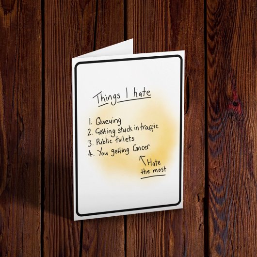 Carte Diagnostic du cancer