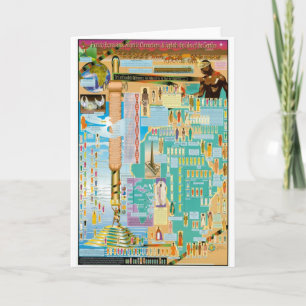 Carte Diagramme biblique de généalogie