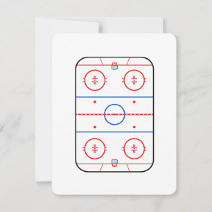 Carte Diagramme de la patinoire Hockey Jeu Compagnon