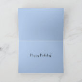 Carte Diamants bleu-clair sur le noir (Intérieur)