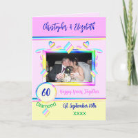 Diamond 60e anniversaire ajouter des noms photo ro