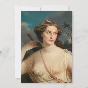 Carte Diana, déesse de la chasse   Anonyme