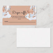 CARTE DIAPER RAFFLE (Devant / Derrière)