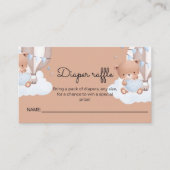 CARTE DIAPER RAFFLE (Devant)