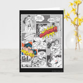 Carte Diapositives Love Comic (Fleur jaune)