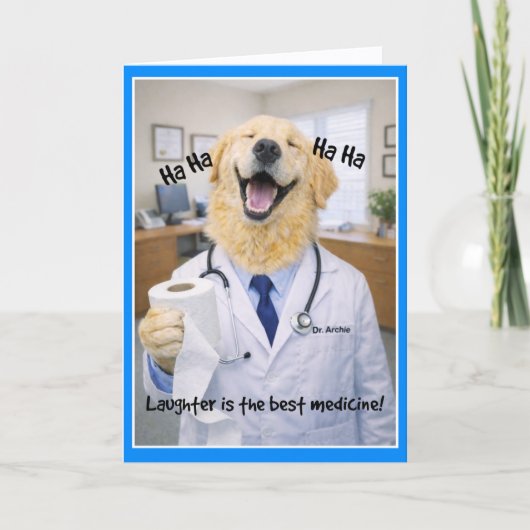 Carte Diarrhea Get Well Card TPA-1 (Devant)