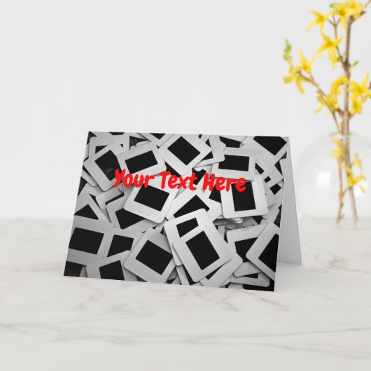 Carte Dias photo personnalisables (Fleur jaune)