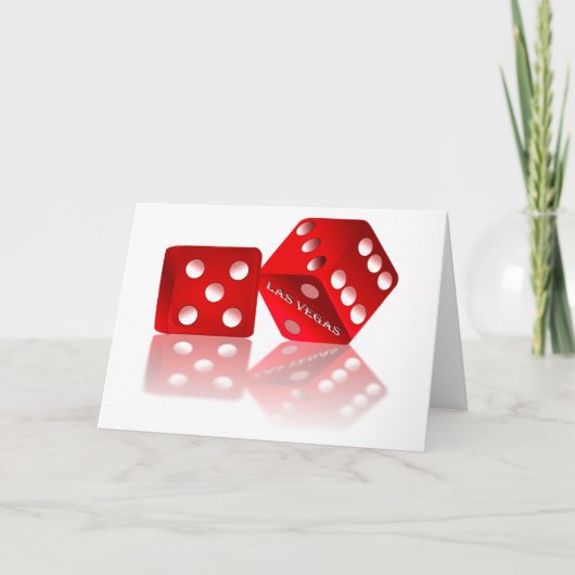 Carte Dice Las Vegas (Devant)