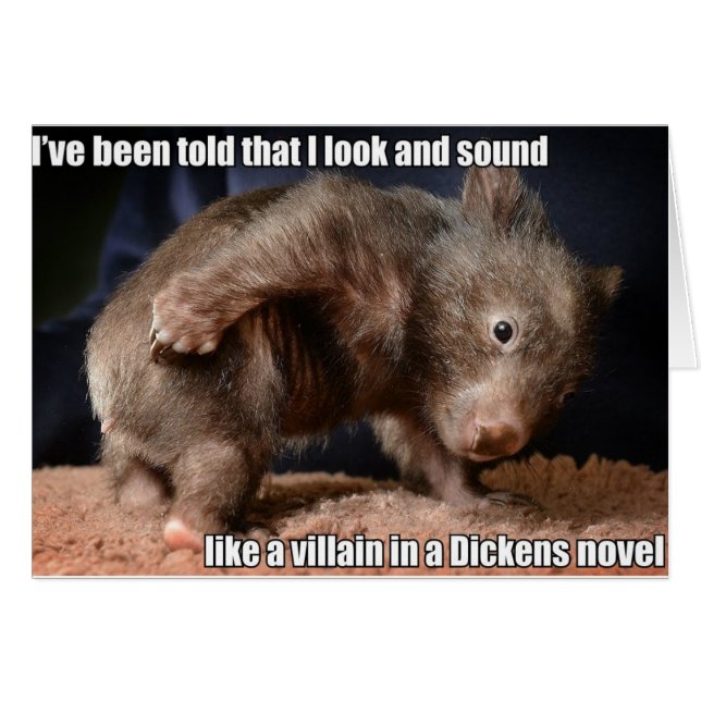 Carte Dickens Villain (Devant horizontal)