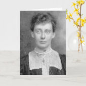 Carte Dickinson violet (Fleur jaune)