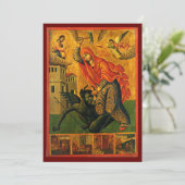 Carte d'icône St. Marina (Margaret) (Debout devant)