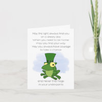 Dicton Irlandais Grenouille
