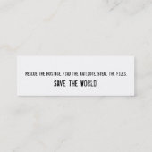 Carte d'identification de SSSG (Dos)