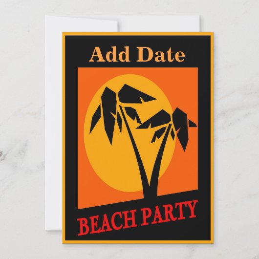 Carte d'identité Beach Party (Devant)