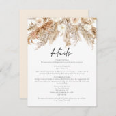 Carte d'identité CIERA Bohemian Pampas Grass Maria (Devant / Derrière)