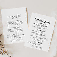 Carte d'identité du Mariage de calligraphie formel