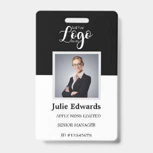 Carte d'identité et badge de sécurité personnalisé
