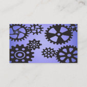 Carte d'identité moderne Mechanic Pro (Dos)