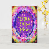 Carte d'identité "New Life" (Fleur jaune)