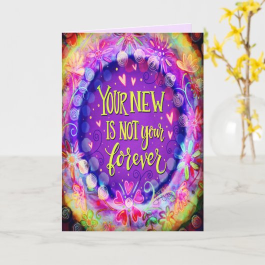 Carte d'identité "New Life" (Fleur jaune)