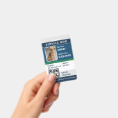 Carte d'identité pour chien de service – Badge de (Manuel / portable)