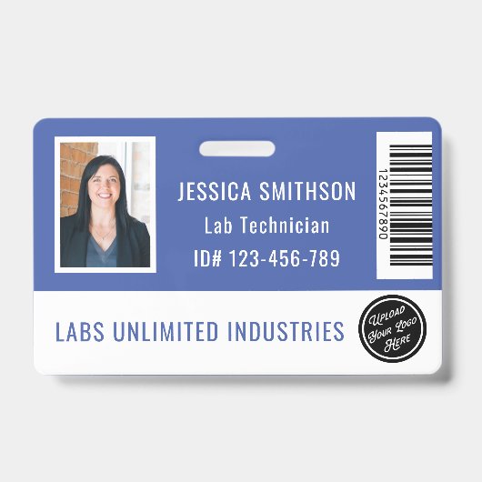 Carte d'identité scolaire ou professionnelle badge (Avant)