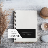 Carte d'identité simple noire et blanche