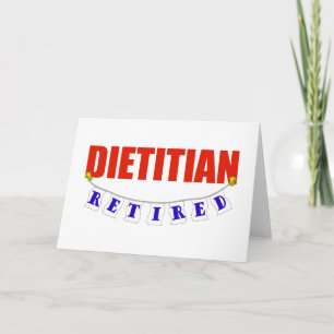Carte Diététiste à la retraite